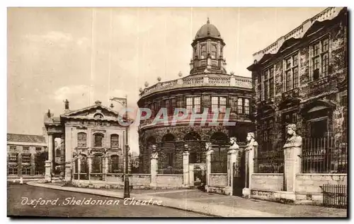 Cartes postales Great Britain Oxford Sheldonian Theatre