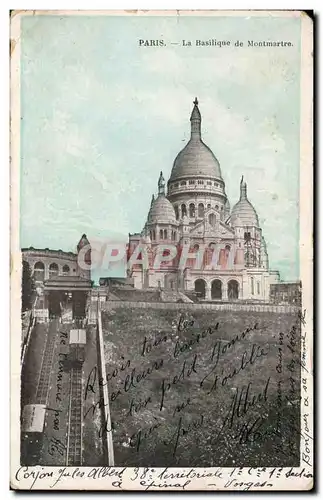 Paris Cartes postales Basilique de Montmartre