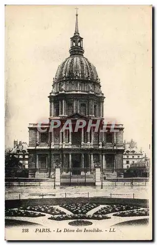 Paris Ansichtskarte AK Dome des Invalides