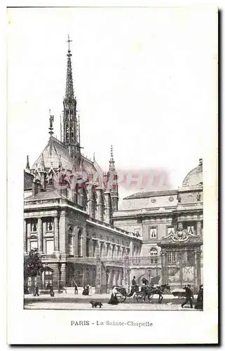 Paris Cartes postales La sainte Chapelle