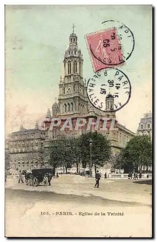 Paris Cartes postales Eglise de la Trinite