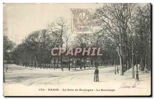 Ansichtskarte AK Paris Bois de Boulogne Le Ranelagh