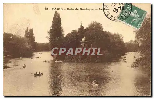 Paris Cartes postales Bois de Boulogne