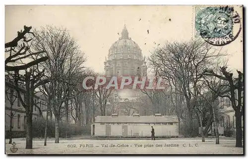 Ansichtskarte AK Paris Val de Grace Vue prise des jardins