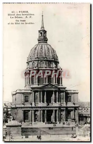 Cartes postales Paris Hotel des Invalides