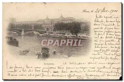 Cartes postales Paris Le Louvre