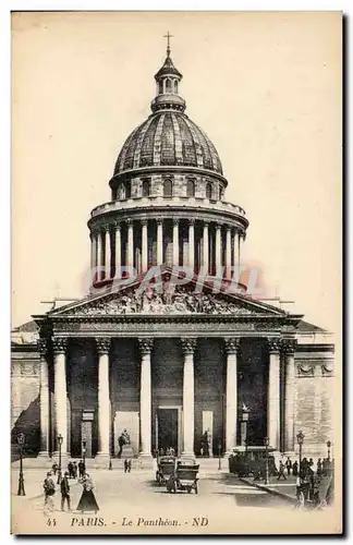 Cartes postales Paris Le Pantheon