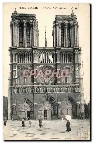 Cartes postales Paris Notre Dame