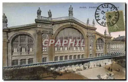 Cartes postales Paris Gare du Nord