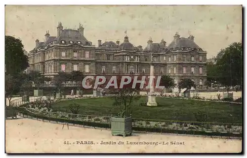 Paris Cartes postales Palais du Luxembourg Le Senat