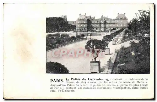 Paris Cartes postales Palais du Luxembourg