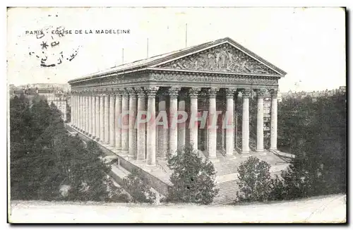 Paris Cartes postales Eglise de la Madeleine