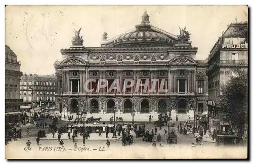 Cartes postales Paris L&#39opera