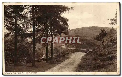 Ansichtskarte AK Great Britain Buxton The road to Goyt bridge