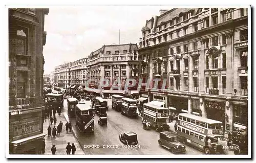 Cartes postales Great Britain Londres London Oxford circus