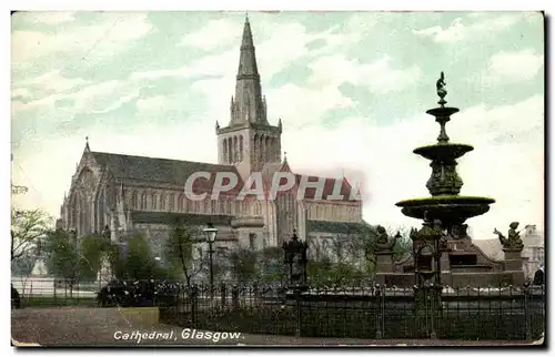 Cartes postales Ecosse Scotland Cathedral Glasgow