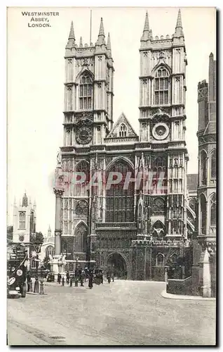 Ansichtskarte AK Great Britain London Londres Westminster Abbey