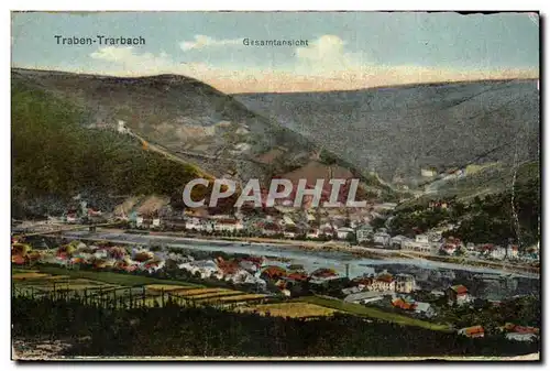 Cartes postales Traben Trarbach Gesamtansicht