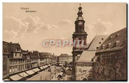 Cartes postales Worms Makrplatz