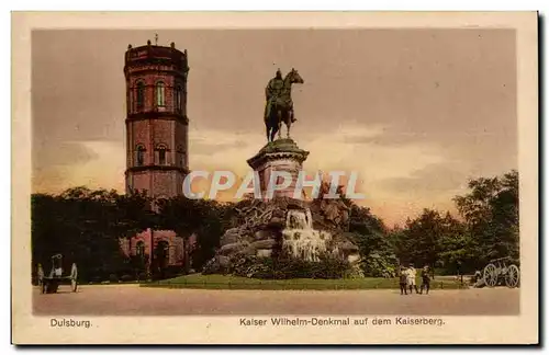 Cartes postales Duisburg Kaiser Wilhelm Denkmal auf dem Kaiserberg