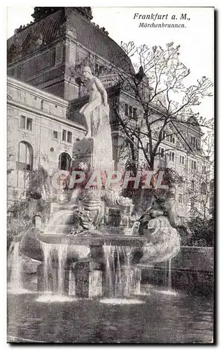 Cartes postales Frankfurt a M Murchenbrunnen
