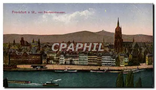 Cartes postales Frankfurt a M von Sachsenhausen