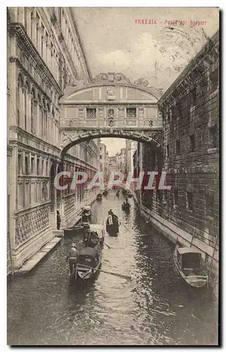 Cartes postales Italie Italia Venezia Ponte del Sospiri