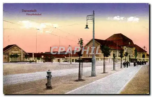 Cartes postales Darmstadt Hauptbahnhof