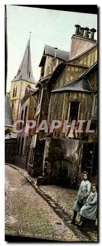 Cartes postales Rouen Vieilles maisons rue des Matelots