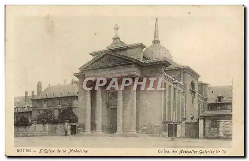 Cartes postales Rouen Eglise de la Madeleine