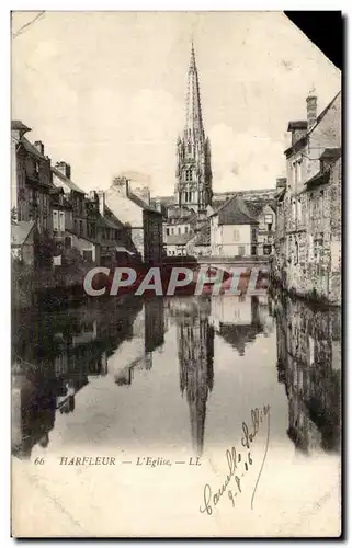 Cartes postales Harfleur L&#39eglise