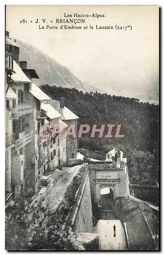 Cartes postales Briancon La porte d&#39Embrun et le Lauzain