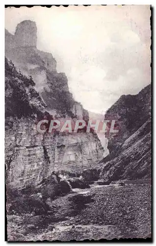 Cartes postales Route des Alpes de Nice a Barcelonnette Gorges inferieures du Cians