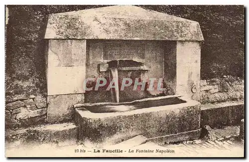 Cartes postales La Faucille La fontaine Napoleon