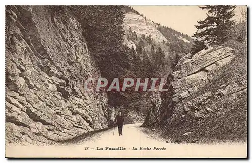 Cartes postales La Faucille La roche percee