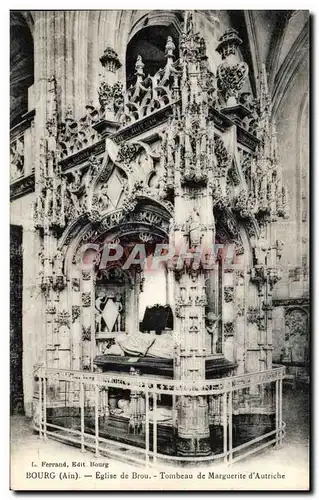 Ansichtskarte AK Bourg Eglise de Brou Tombeau de Marguerite d&#39Autriche