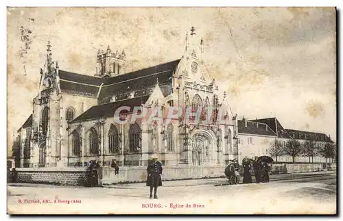 Cartes postales Bourg Eglise de Brou