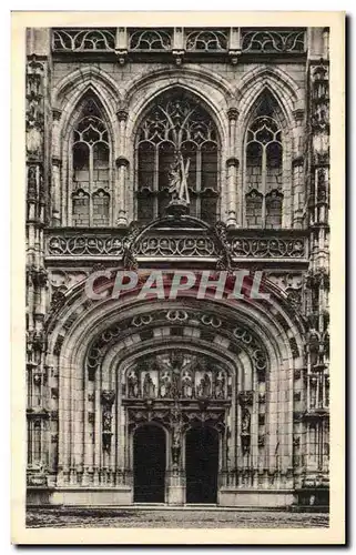 Cartes postales Eglise de Brou Portail
