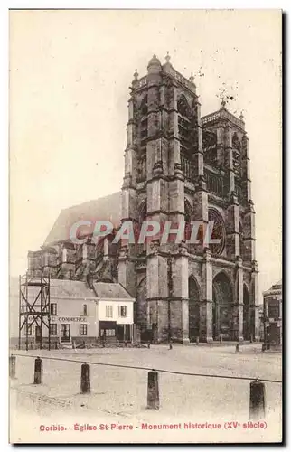 Ansichtskarte AK Corbie Eglise St Pierre Monument historique