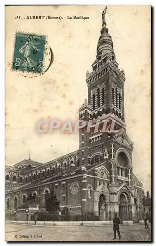 Cartes postales Albert la basilique