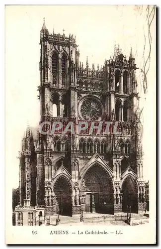 Cartes postales Amiens Cathedrale