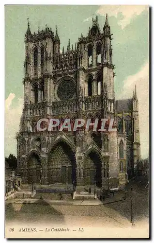 Cartes postales Amiens Cathedrale