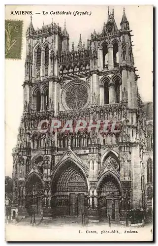 Cartes postales Amiens La cathedrale