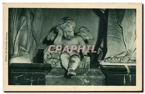 Ansichtskarte AK Amiens Cathedrale L&#39ange pleureur Ange Angel