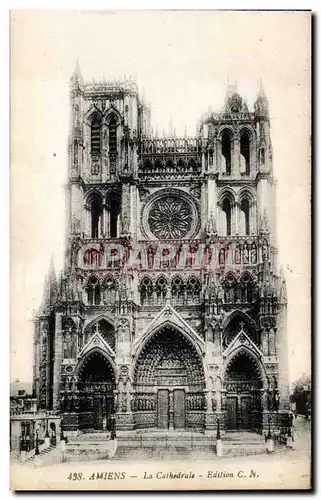 Cartes postales Amiens La cathedrale