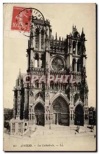 Cartes postales Amiens La cathedrale