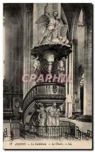 Cartes postales Amiens La cathedrale La chaire