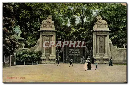 Cartes postales Great Britain Hampton Court Lion