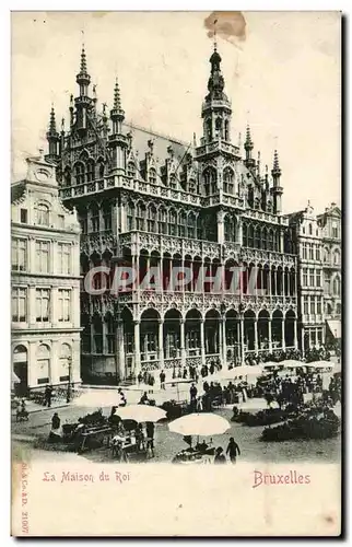 Cartes postales Bruxelles La maison du roi Marche