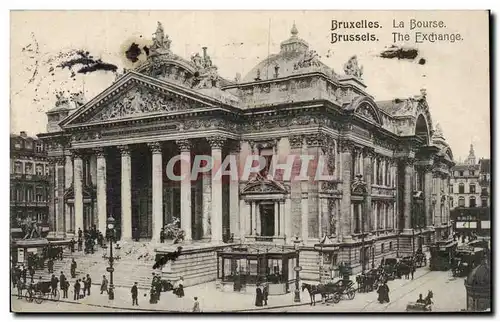 Cartes postales Bruxelles La Bourse